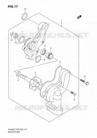 WATER PUMP for Suzuki BURGMAN 400 2009