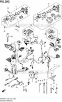 WIRING HARNESS (AN400L0) for Suzuki BURGMAN 400 2009