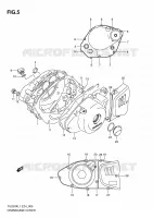 CRANKCASE COVER for Suzuki TU 250 2011