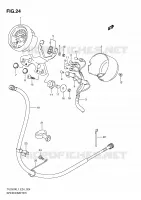 SPEEDOMETER for Suzuki TU 250 2011