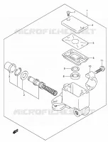 FR. MASTER CYLINDER for Suzuki BURGMAN 400 2005
