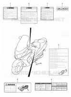 LABEL for Suzuki BURGMAN 400 2005