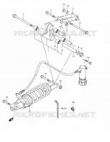 SHOCK ABSORBER LINKAGE for Suzuki BURGMAN 400 2005
