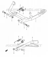 STAND for Suzuki BURGMAN 400 2005