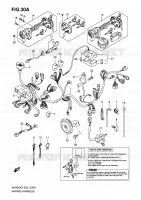 WIRING HARNESS (MODELE K5/K6 IMOBI) for Suzuki BURGMAN 400 2005