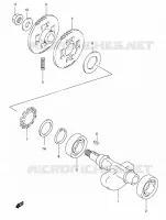 CRANK BALANCER for Suzuki BURGMAN 400 2006