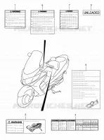 LABEL for Suzuki BURGMAN 400 2006