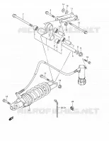 SHOCK ABSORBER LINKAGE for Suzuki BURGMAN 400 2006