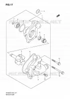 WATER PUMP for Suzuki BURGMAN 400 2006