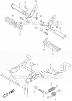 STAND (MODELE X/Y/K1) for Suzuki KATANA 50 2001
