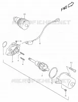 STARTER MOTOR for Suzuki KATANA 50 2001