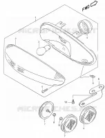 TAIL LIGHT ASSY for Suzuki KATANA 50 2001