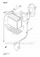 BATTERY for Suzuki V-STROM 650 2008
