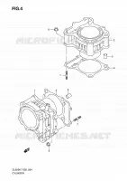 CYLINDER for Suzuki V-STROM 650 2008