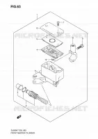 FR. MASTER CYLINDER for Suzuki V-STROM 650 2008