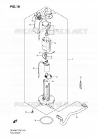 FUEL PUMP for Suzuki V-STROM 650 2008