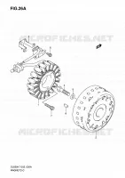 MAGNE TO (MODEL K8/K9/L0) for Suzuki V-STROM 650 2008
