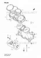 SPEEDOMETER for Suzuki V-STROM 650 2008