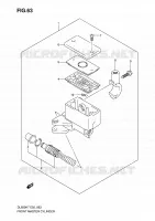 FR. MASTER CYLINDER for Suzuki V-STROM 650 2008