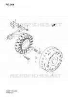 MAGNE TO (MODEL K8/K9/L0) for Suzuki V-STROM 650 2008
