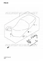SEAT for Suzuki V-STROM 650 2008