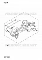 THROTTLE BODY for Suzuki V-STROM 650 2008