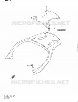 CARRIER for Suzuki V-STROM 650 2011