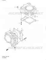 CYLINDER for Suzuki V-STROM 650 2011