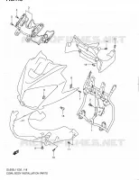 FAIRING INSTALLATION PARTS for Suzuki V-STROM 650 2011