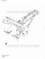 FRAME for Suzuki V-STROM 650 2011