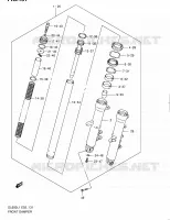 FRONT FORK for Suzuki V-STROM 650 2011