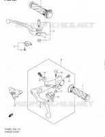 GRIPS & LEVERS (DL650L1 E02) for Suzuki V-STROM 650 2011