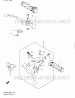 GRIPS & LEVERS (DL650L1 E19) for Suzuki V-STROM 650 2011