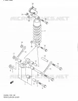 SHOCK ABSORBER LINKAGE for Suzuki V-STROM 650 2011