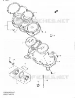 SPEEDOMETER (DL650AL1 E19) for Suzuki V-STROM 650 2011