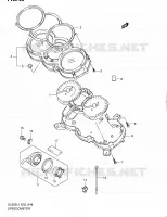 SPEEDOMETER (DL650AL1 E24) for Suzuki V-STROM 650 2011