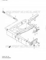 SWINGARM for Suzuki V-STROM 650 2011