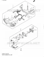 TAIL LIGHT ASSY for Suzuki V-STROM 650 2011