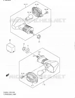 TJRN SIGNAL LAMP for Suzuki V-STROM 650 2011