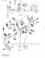 WIRING HARNESS (DL650AL1 E24) for Suzuki V-STROM 650 2011