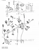 WIRING HARNESS (DL650L1 E24) for Suzuki V-STROM 650 2011