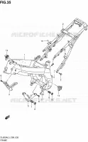 FRAME for Suzuki V-STROM 650 2013
