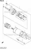 STARTER MOTOR for Suzuki V-STROM 650 2013