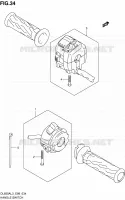 SWITCHES for Suzuki V-STROM 650 2013