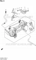 THROTTLE BODY for Suzuki V-STROM 650 2013