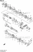 TRANSMISSION for Suzuki V-STROM 650 2013
