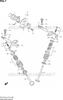 CAMSHAFT   VALVES for Suzuki DR-Z 125 2013