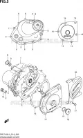 CRACKCASE COVER for Suzuki DR-Z 125 2013