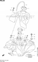 FUEL TANK for Suzuki DR-Z 125 2013