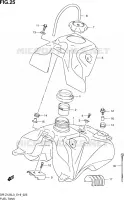 FUEL TANK for Suzuki DR-Z 125 2013